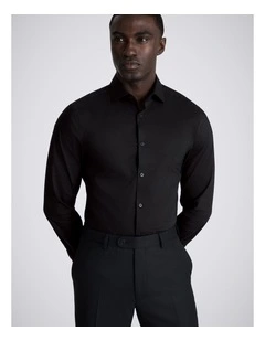 Slim fit Black Stretch Shirt