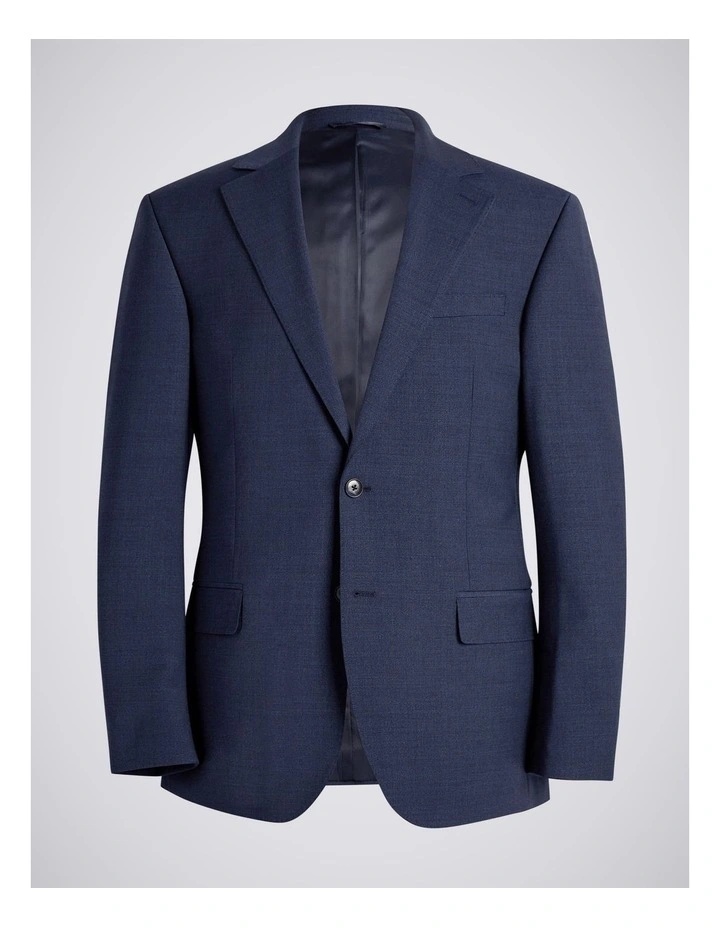 Tailored Fit Blue Performance Jacket image 5