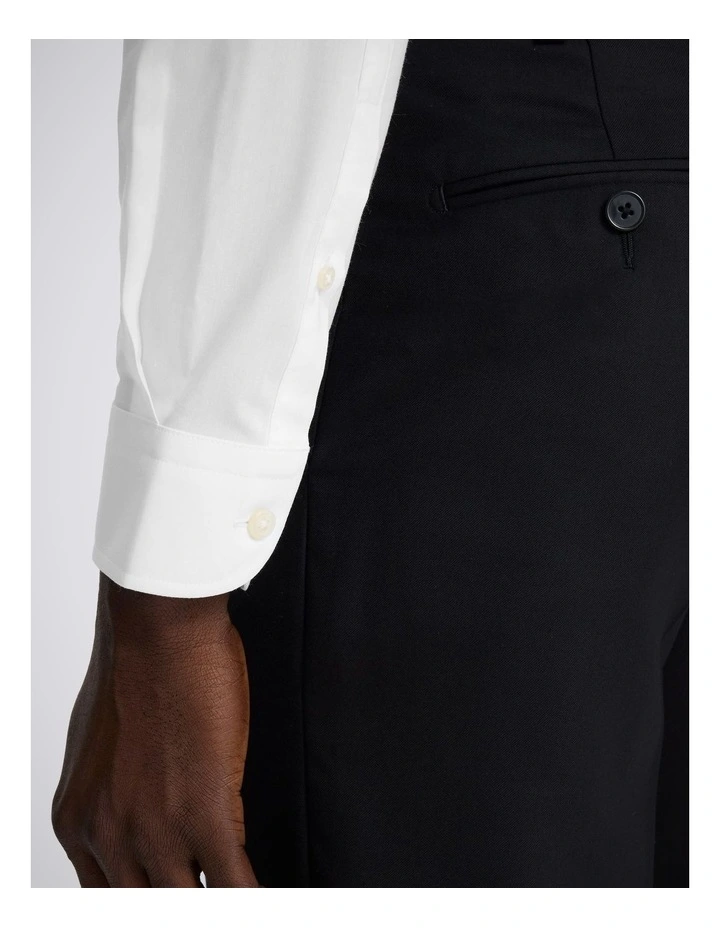 Slim Fit White Stretch Shirt image 2