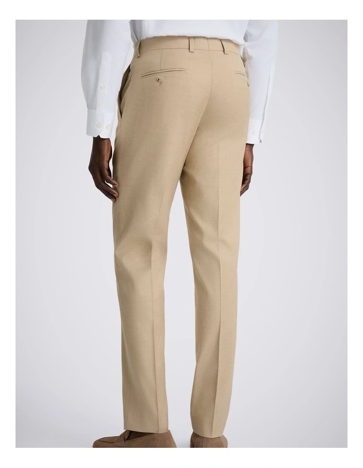 Tailored Fit Blonde Camel Trousers image 2