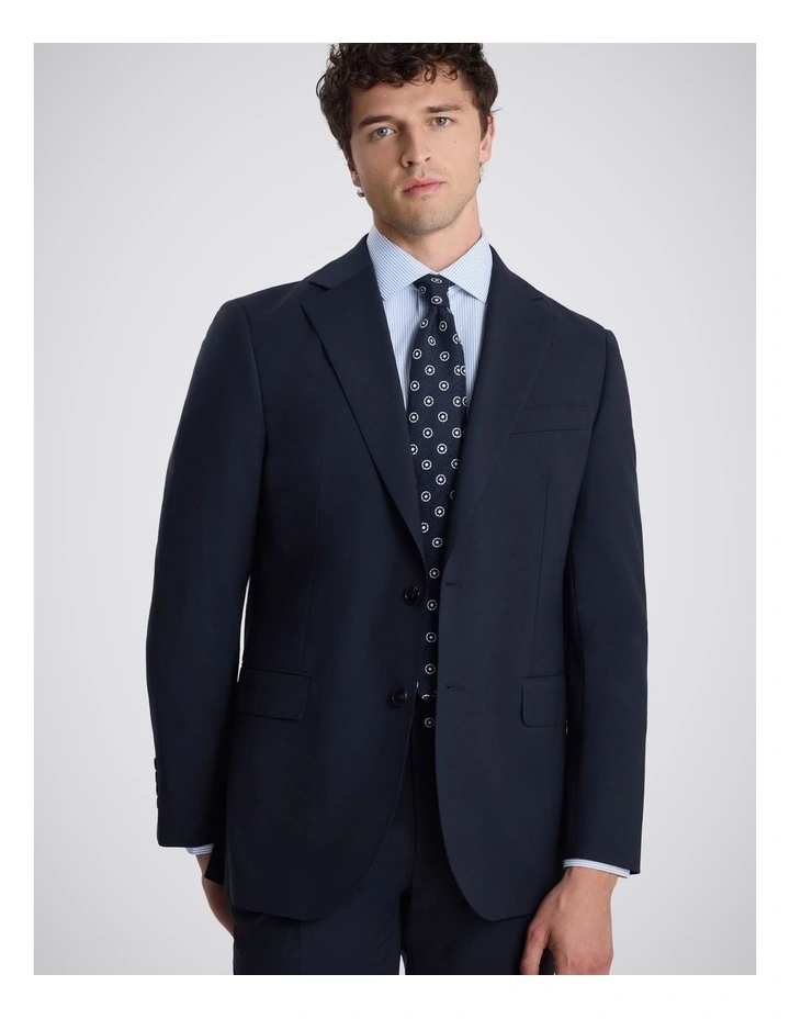 Tailored Fit Navy Performance Jacket image 2