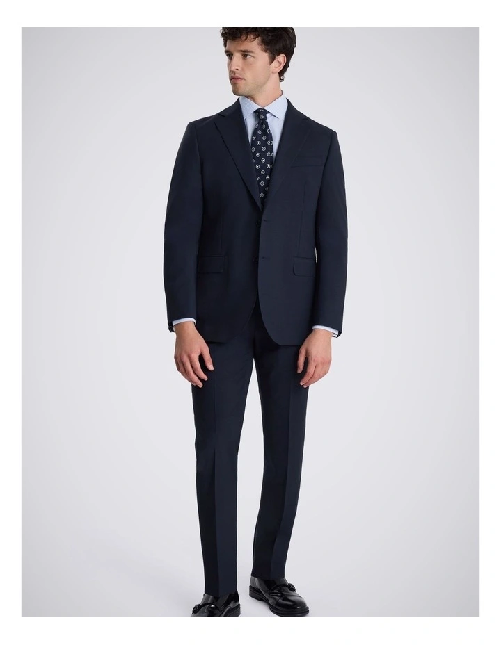 Tailored Fit Navy Performance Jacket image 4