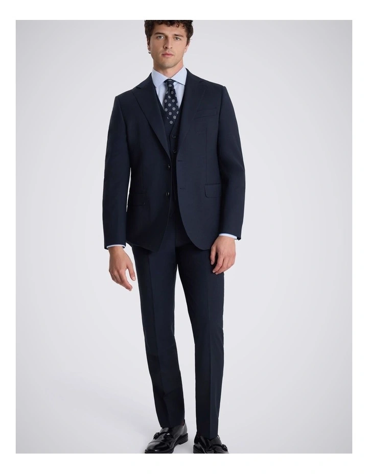 Tailored Fit Navy Performance Jacket image 5