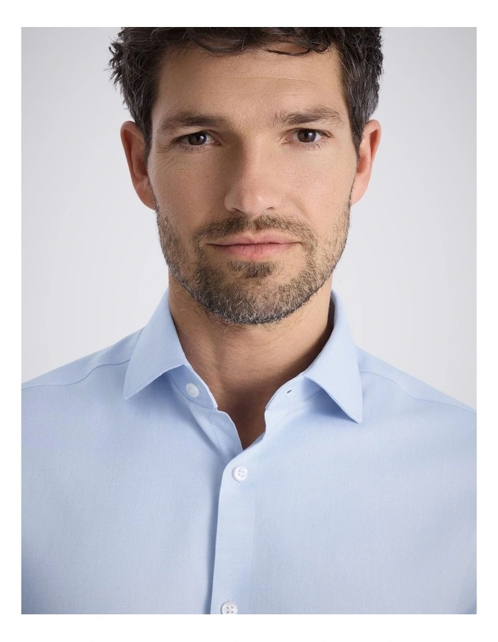 Slim Fit Sky Dobby Stretch Shirt image 2