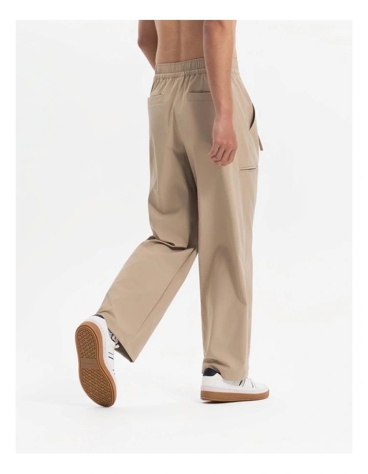 Solognac Men Twill Pants Smoked Black image 5