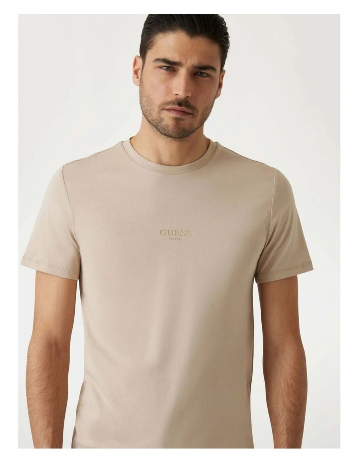 Eco Aidy T-shirt in Beige image 3