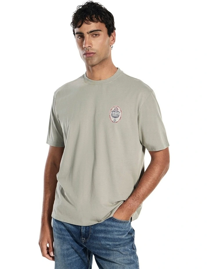 Originals Authentic Supply T-shirt in Green image 1