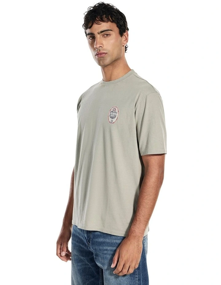 Originals Authentic Supply T-shirt in Green image 3