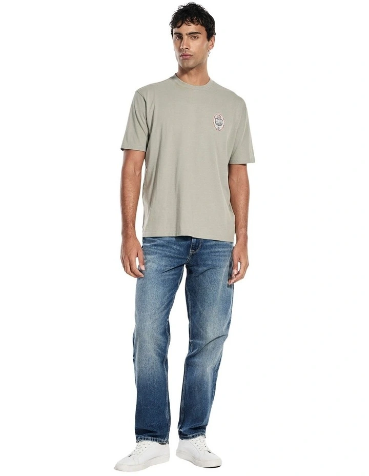 Originals Authentic Supply T-shirt in Green image 4