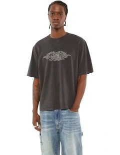 Originals Heavyweight Short Sleeve Tee in Jet Black