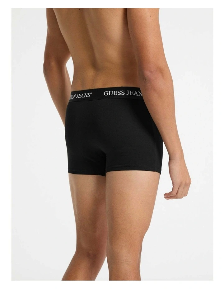 Jean Trunks 2 Pack in Black/Grey image 4