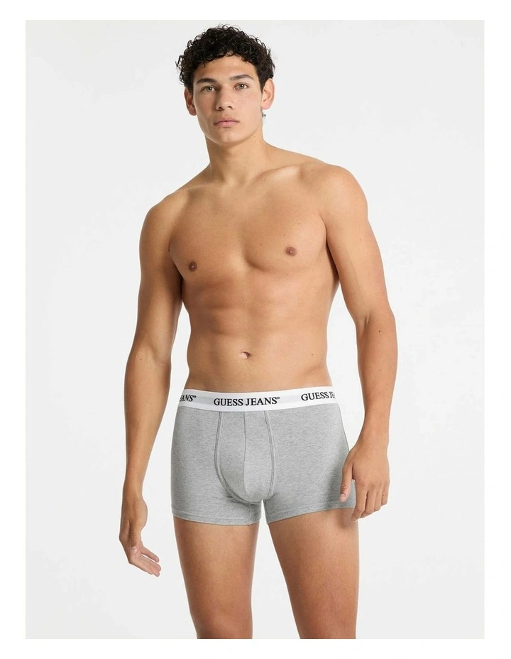 Jean Trunks 2 Pack in Black/Grey image 5