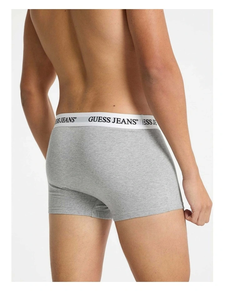 Jean Trunks 2 Pack in Black/Grey image 6