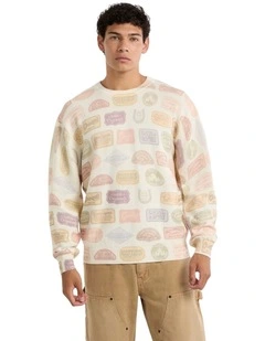 Originals Graphic Sweater in Beige