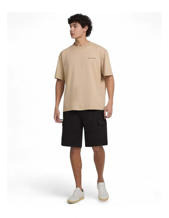 Guess Jeans Cargo Chino Shorts in Black image 2