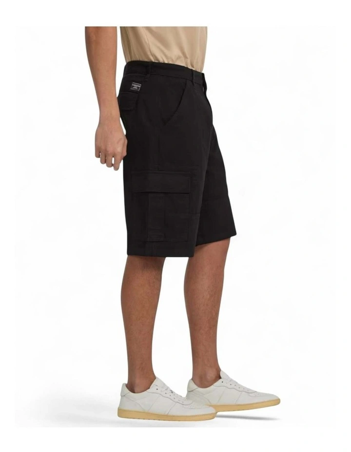 Guess Jeans Cargo Chino Shorts in Black image 3