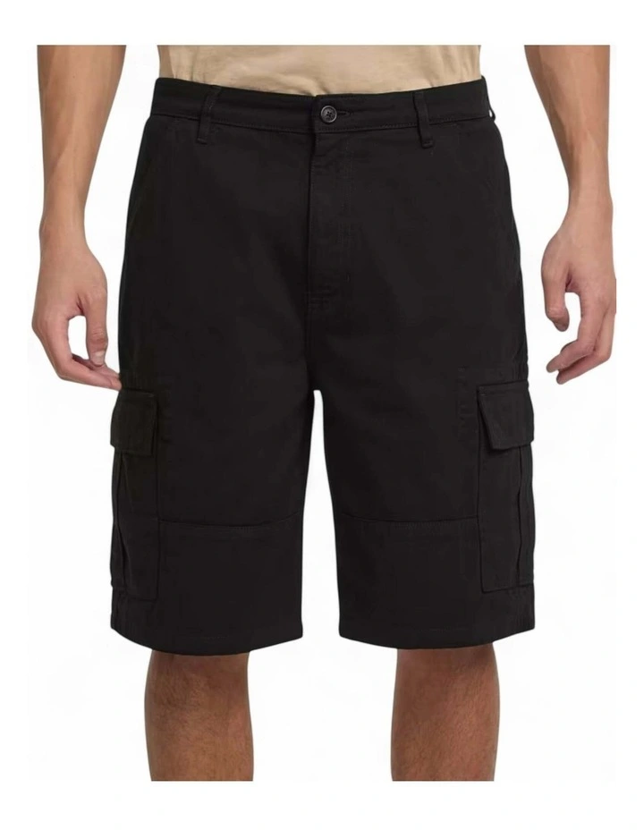 Guess Jeans Cargo Chino Shorts in Black image 6