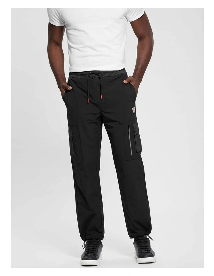 Zubin Active Pant in Black image 1