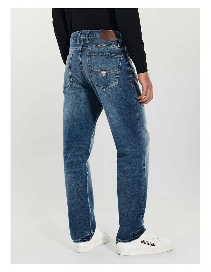 Eco Mid-Rise Owen Jeans in Medium Wash image 5