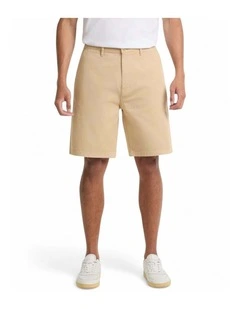 Eco Twill Chino Shorts in Brown
