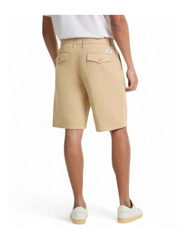 Eco Twill Chino Shorts in Brown image 4
