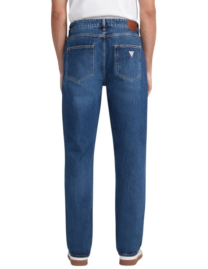 Mid-Rise Relaxed Fit Jeans G18 in Blue image 2