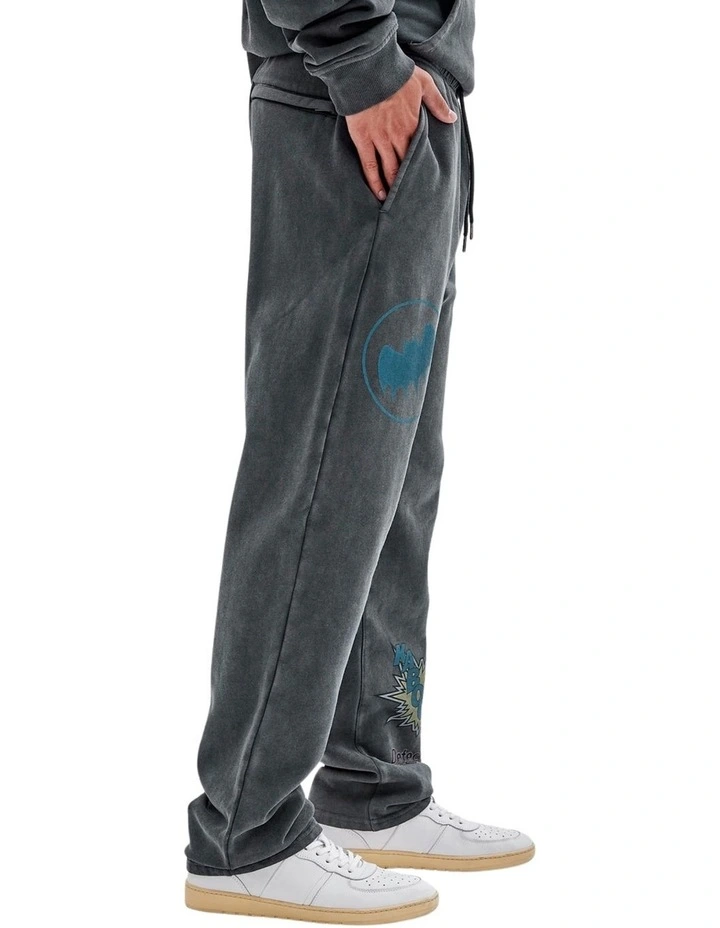 Batman Signal Trackpants in Black image 4