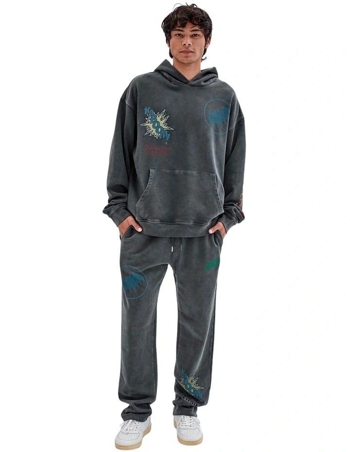 Batman Signal Trackpants in Black image 5