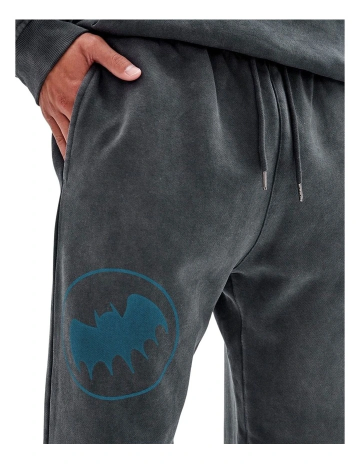 Batman Signal Trackpants in Black image 6
