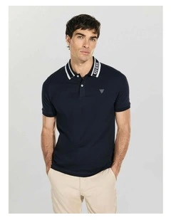 Lyle Polo Shirt in Blue