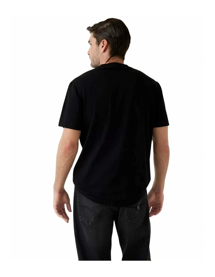Lettering T-shirt in Black Logo image 4
