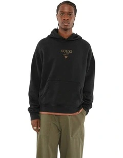 Baker Logo Hoodie in Black