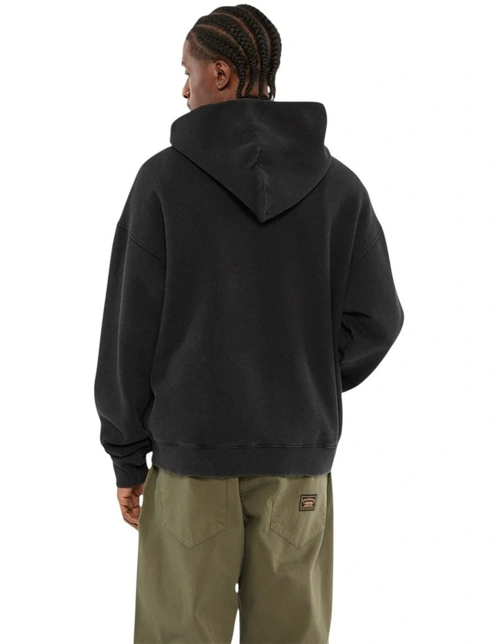 Baker Logo Hoodie in Black image 2