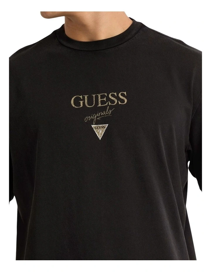 Originals Baker Logo T-Shirt in Black image 4