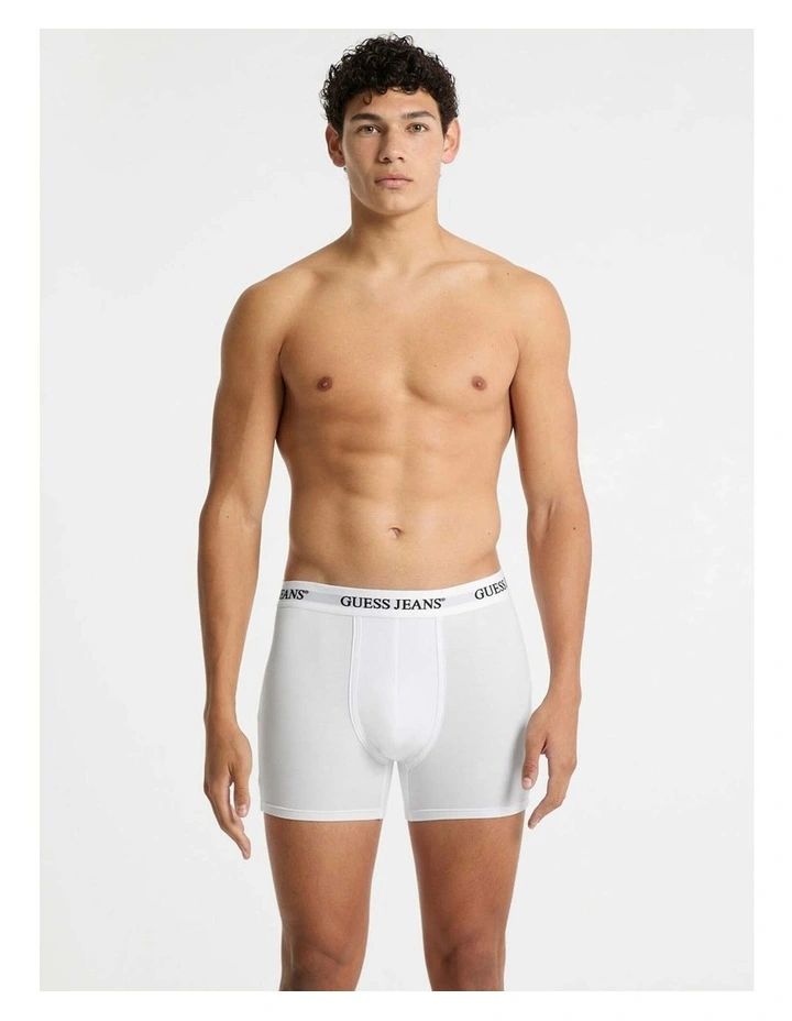Jean Boxer Briefs Pack Of 2 in Black/White image 4