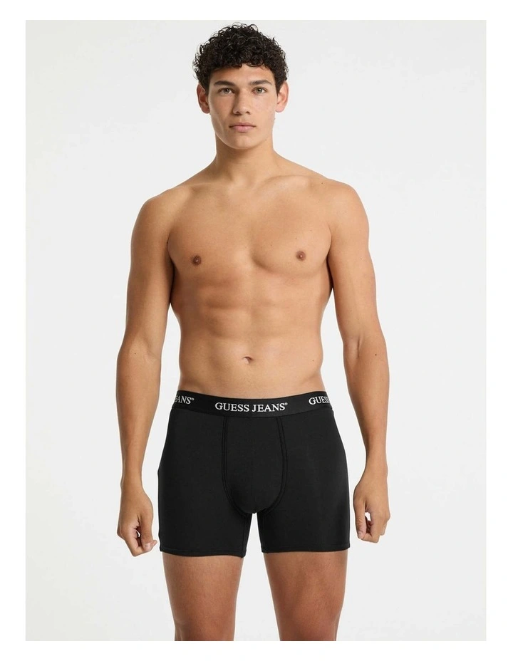 Jean Boxer Briefs Pack Of 2 in Black/White image 5