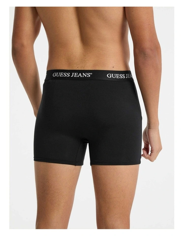 Jean Boxer Briefs Pack Of 2 in Black/White image 6