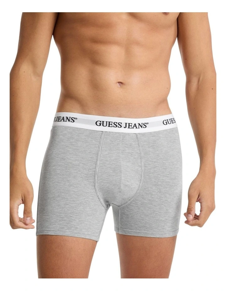 Boxer Briefs 2 Pack in Grey/Navy image 2