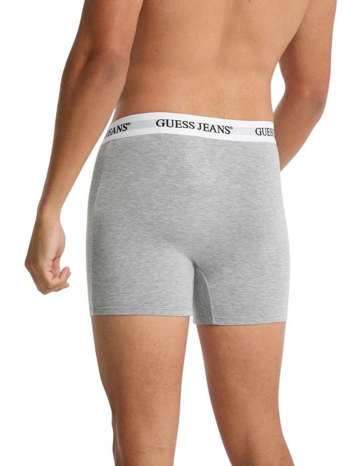 Boxer Briefs 2 Pack in Grey/Navy image 3