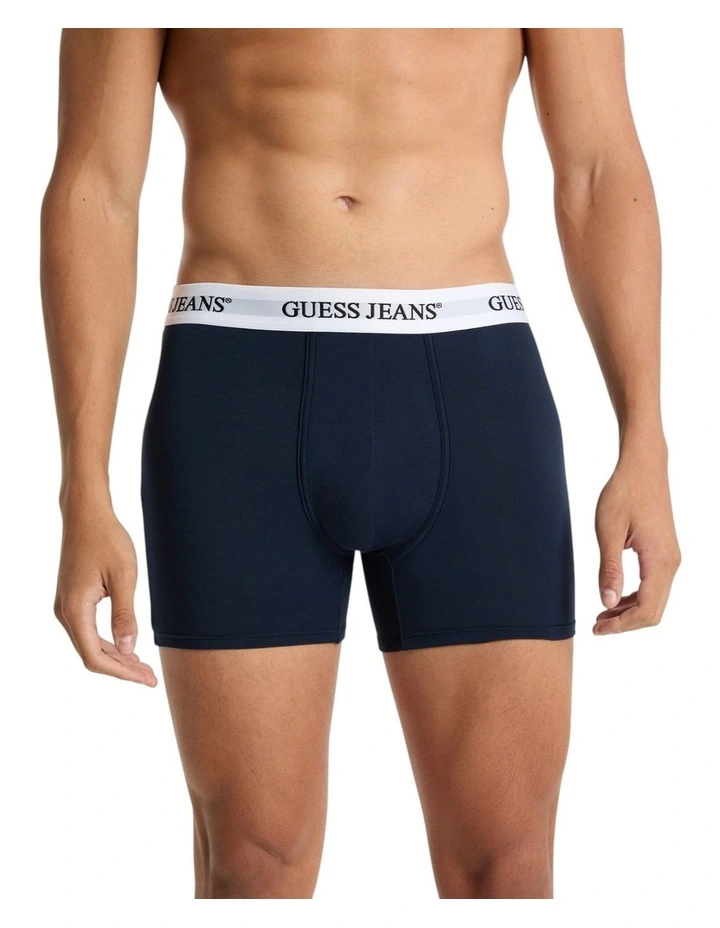 Boxer Briefs 2 Pack in Grey/Navy image 4