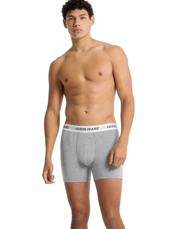 Boxer Briefs 2 Pack in Grey/Navy image 6