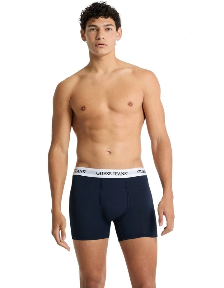 Boxer Briefs 2 Pack in Grey/Navy image 7