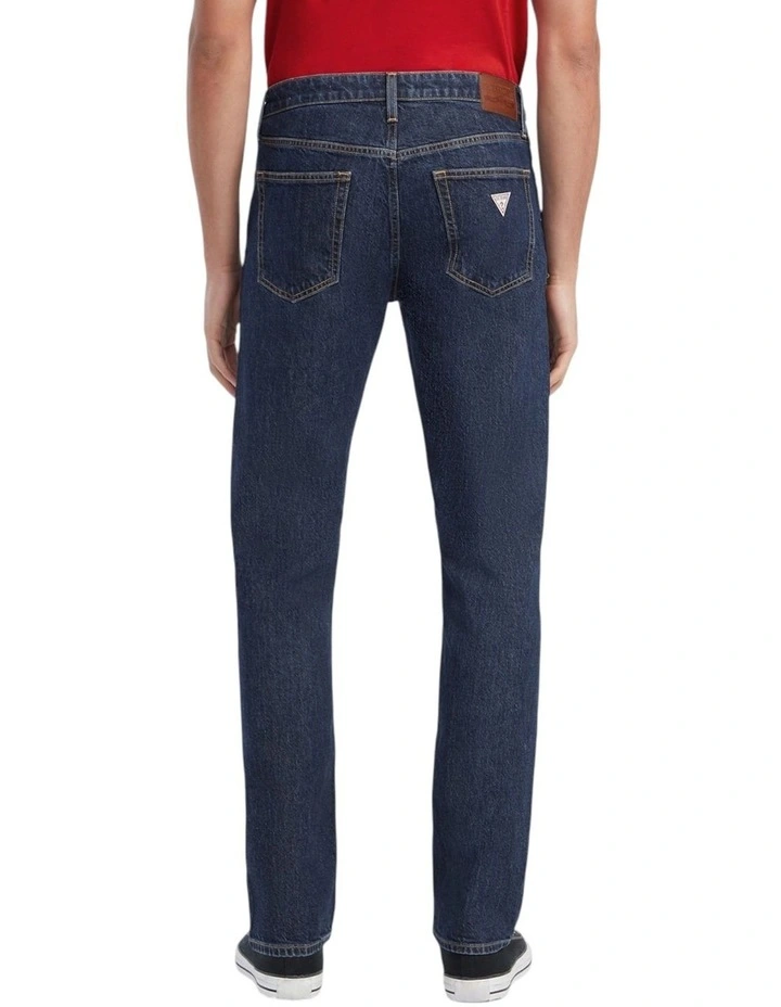 Straight Leg Jeans G16 in Dark Wash image 4