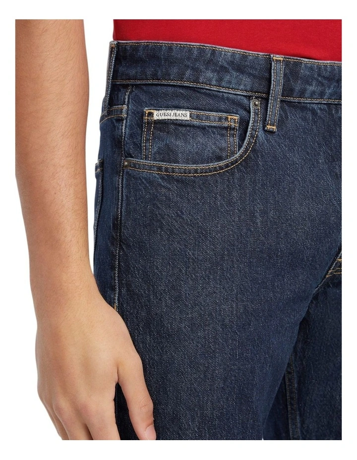 Straight Leg Jeans G16 in Dark Wash image 5