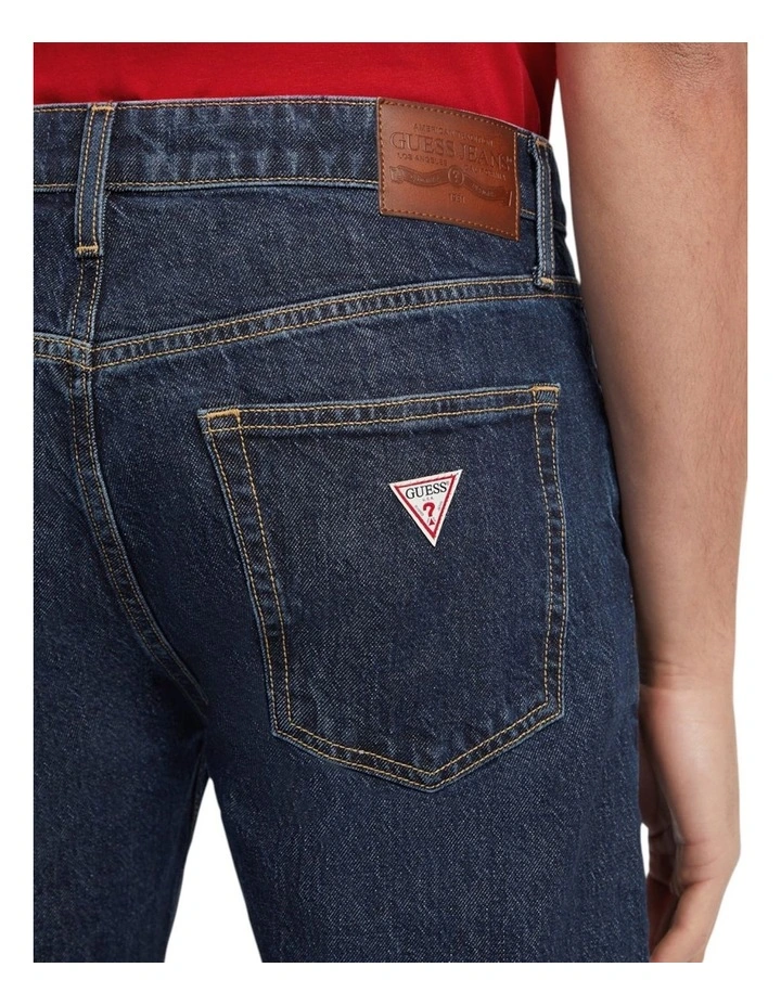 Straight Leg Jeans G16 in Dark Wash image 6