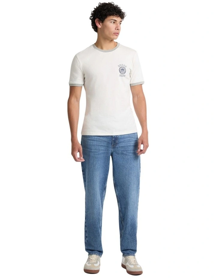 Eco Relaxed Tapered Jeans G15 in Medium Wash image 1