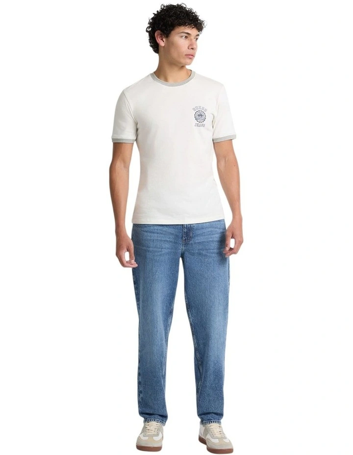 Eco Relaxed Tapered Jeans G15 in Medium Wash image 3