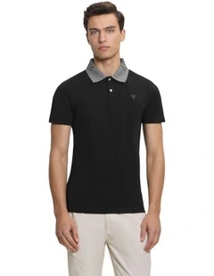 Nolan Polo T-shirt in Black