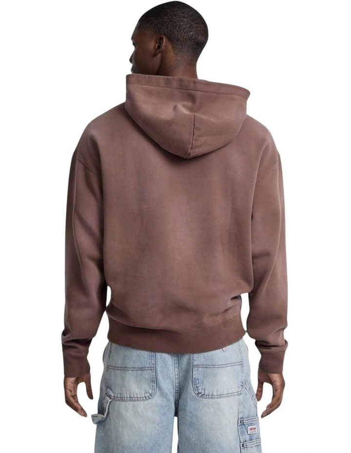 Baker Logo Hoodie in Brown image 4