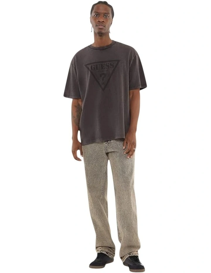 Vintage Triangle Tee in Dark Grey image 2